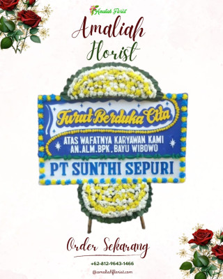 Papan Bunga Duka di Bubulak
