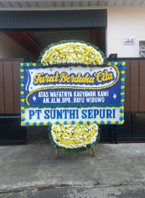 Papan Bunga Duka di Bubulak