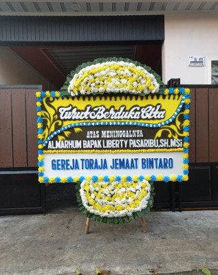 Papan Bunga Duka di Bubulak