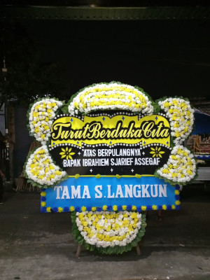 Papan Bunga Duka di Bubulak